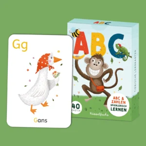 „ABC“ - Kartenset für Kinder