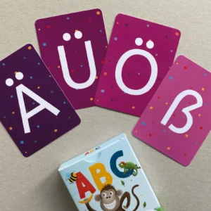 „ABC“ - Kartenset für Kinder