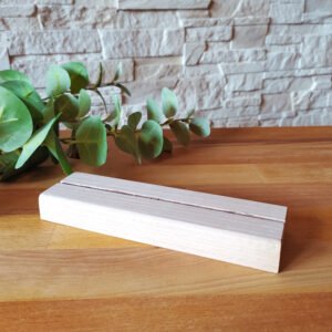 Standfuß aus Buchenholz