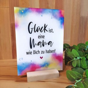 Schild Acrylglas „Mama"