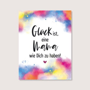Schild Acrylglas „Mama"