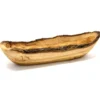 Brotschale rustikal aus Olivenholz