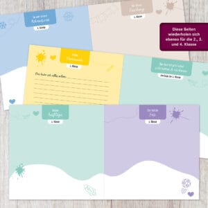 Erinnerungsbuch „Endlich Schulkind