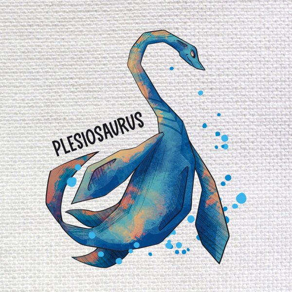 Bügelbild „Plesiosaurus"