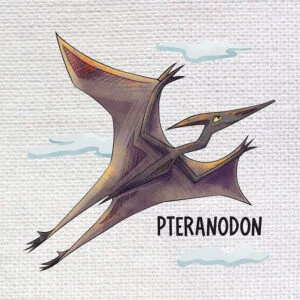 Bügelbild „Pteranodon