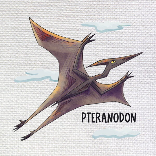 Bügelbild „Pteranodon"