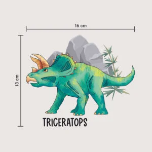 Bügelbild „Triceratops"