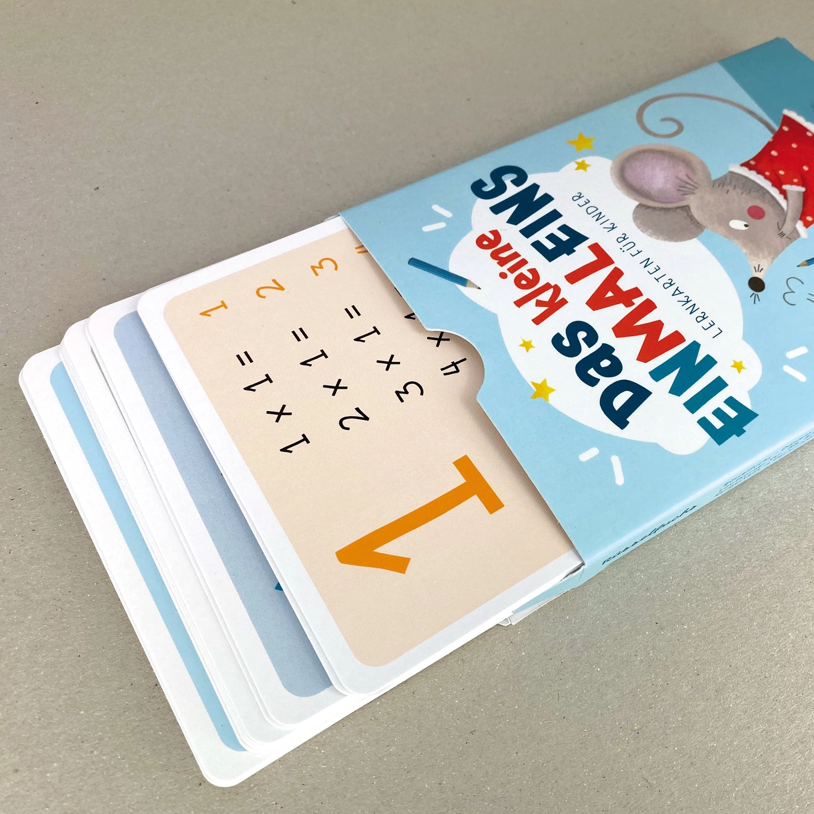 „Das kleine Einmaleins“ - Kartenset inkl. Lerntipps und Übungen