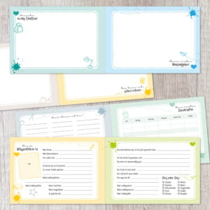 Erinnerungsbuch „Einschulung und Grundschulzeit