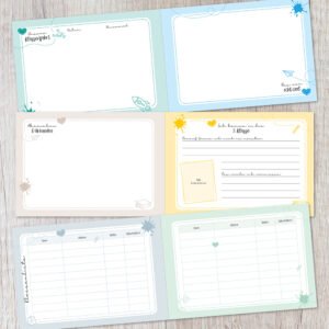 Erinnerungsbuch „Einschulung und Grundschulzeit