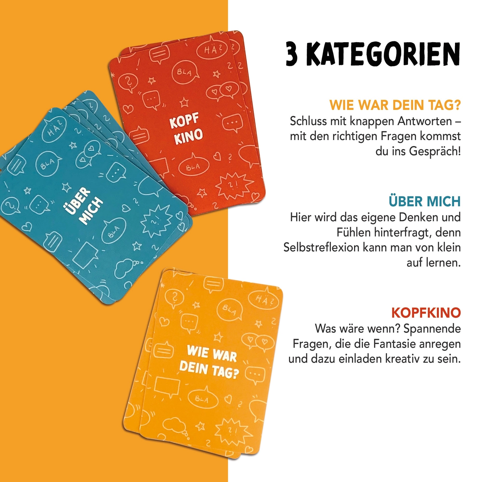 „Erzähl doch mal“ - Gesprächskarten für Kinder