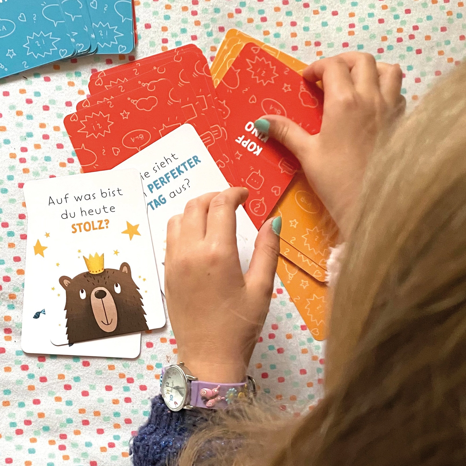 „Erzähl doch mal“ - Gesprächskarten für Kinder