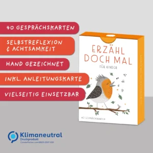 „Erzähl doch mal“ - Gesprächskarten für Kinder