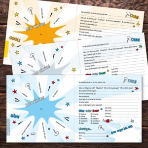 Freundebuch „Comic