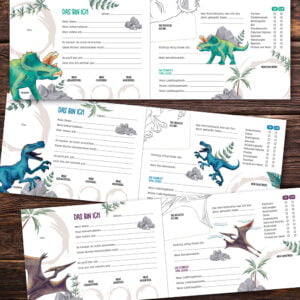Freundebuch „Dinosaurier