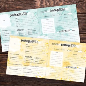 Freundebuch für Erwachsene „Lieblingsmenschen