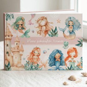Freundebuch für Kinder "Meerjungfrau"