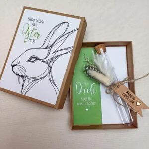 Geschenkbox für Geldgeschenke „Osterhase"