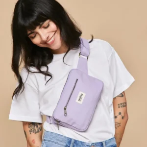 Kleine Gürteltasche, Lila