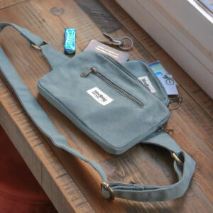 Kleine Gürteltasche, Salbei