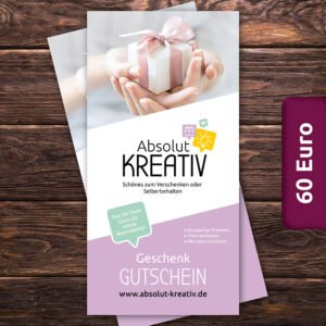 Gutschein 60,00 Euro