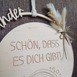 Holzkranz „Kleines Wunder“ rund