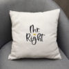 Kissenhülle „Mr. Right"