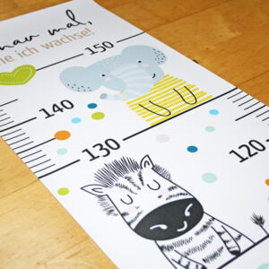 Messlatte „Zootiere