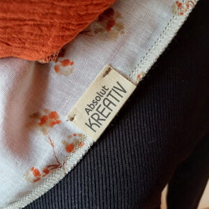 XXL Musselintuch „Blumen