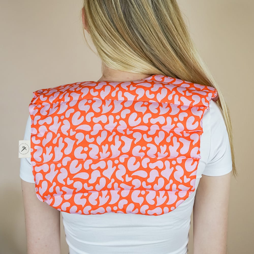 Nackenkissen Orange-Pink