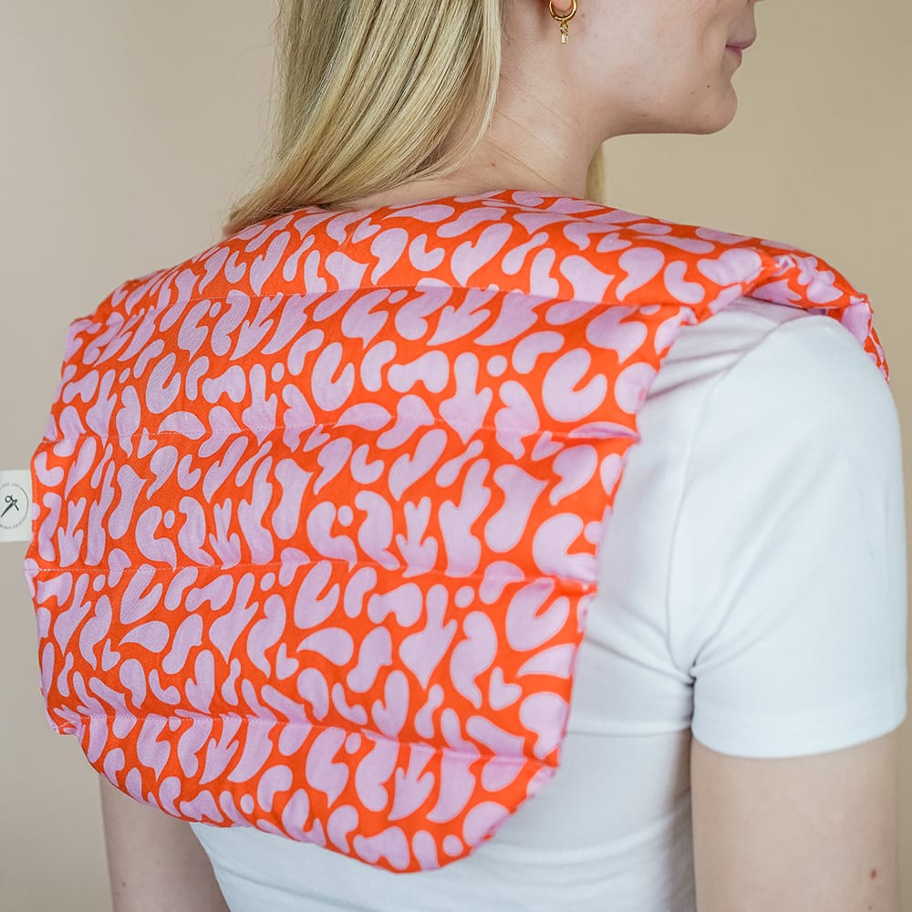 Nackenkissen Orange-Pink