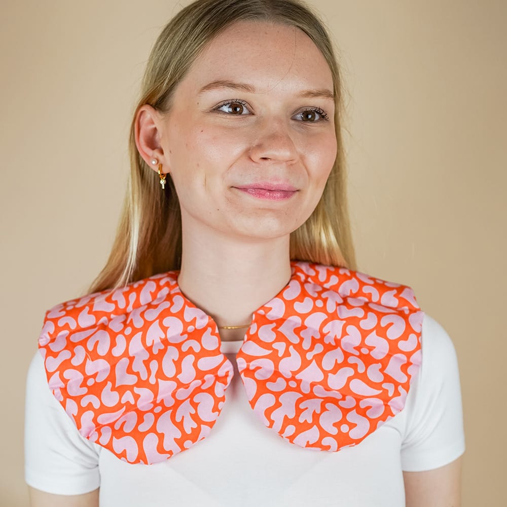 Nackenkissen Orange-Pink