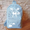Rucksack für Kinder „Hirsch" Hellblau