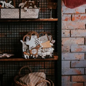 Großes Schnürspielzeug aus Holz, Igel