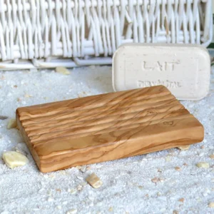 Seifenablage aus Olivenholz