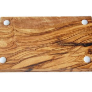 Seifenablage aus Olivenholz