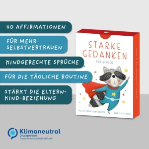 „Starke Gedanken“ - Affirmationskarten für Kinder