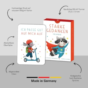 „Starke Gedanken“ - Affirmationskarten für Kinder