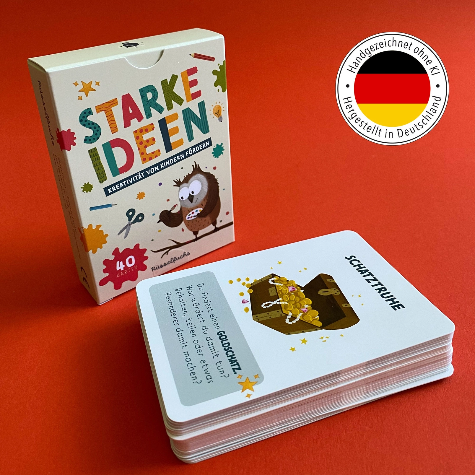 „Starke Ideen“ - Kreativitätskarten für Kinder