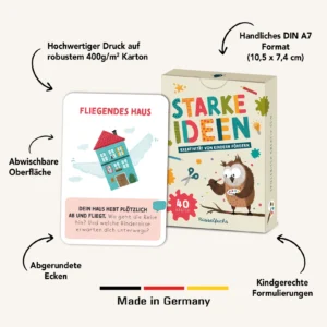 „Starke Ideen“ - Kreativitätskarten für Kinder