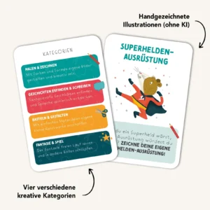 „Starke Ideen“ - Kreativitätskarten für Kinder