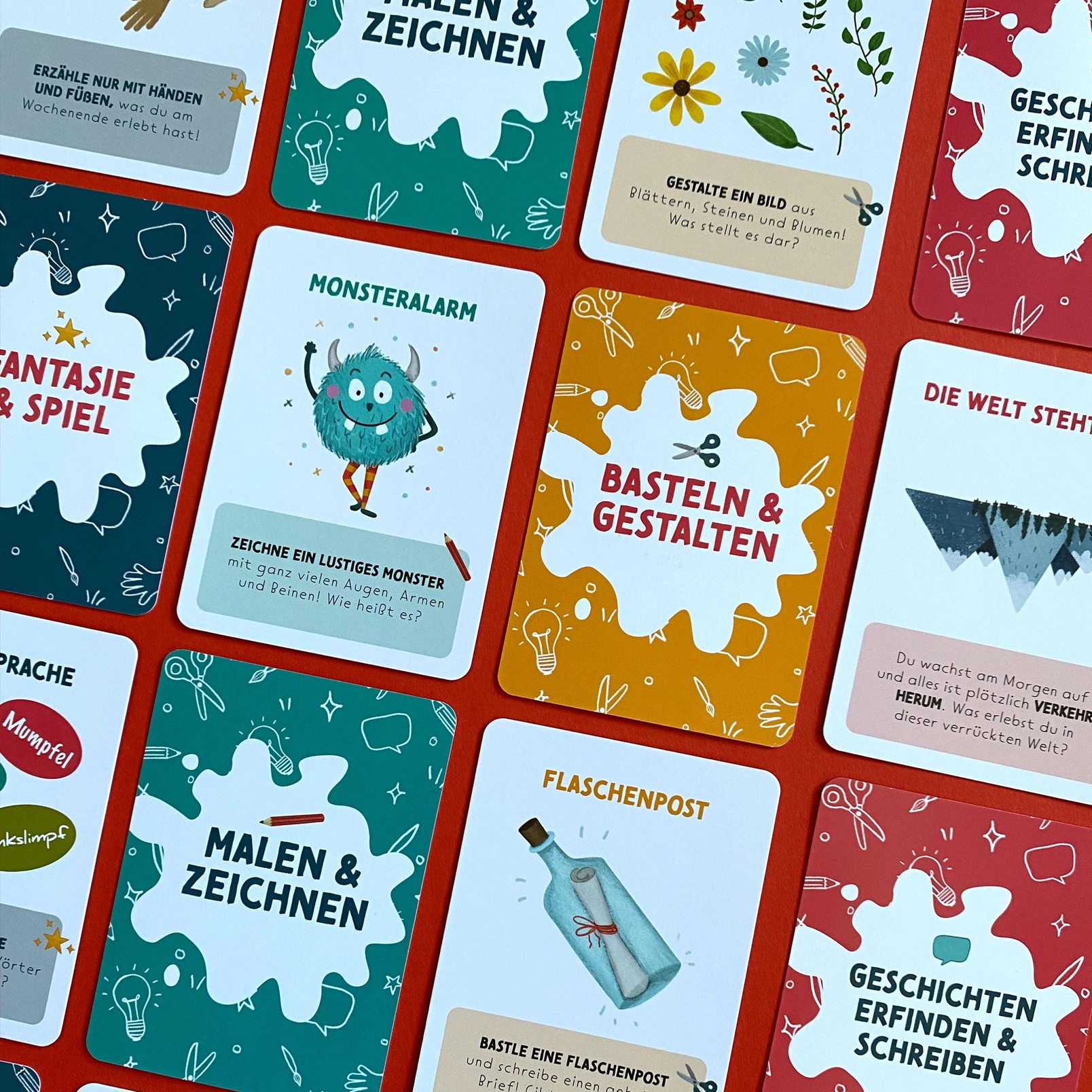 „Starke Ideen“ - Kreativitätskarten für Kinder