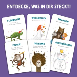 „Starker Charakter“ - Stärkekarten für Kinder