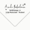 Personalisierter Stempel „Blumen“