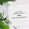 Personalisierter Stempel „Selbstgemacht“