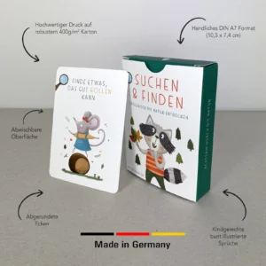 „Suchen & Finden“ - Entdeckerkarten für Kinder