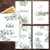 Trauerkarten Set „Eukalyptus"