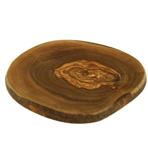 Untersetzer rustikal aus Olivenholz