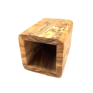 Zahnputzbecher aus Olivenholz